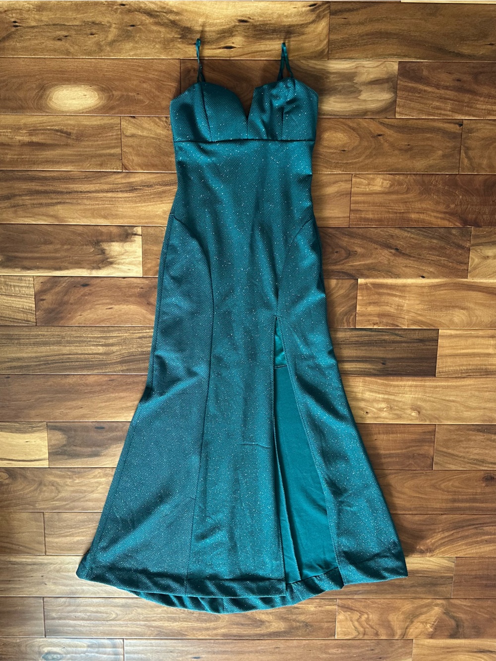 Emerald Sundae Green Sparkly Dress size Medium
